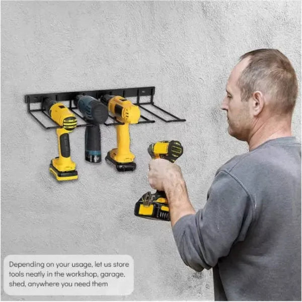 Wall-Mounted Power Tool Holder Rack detail 5