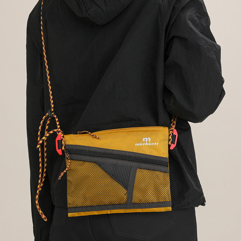 Casual Men's Crossbody Bag, Black product detail