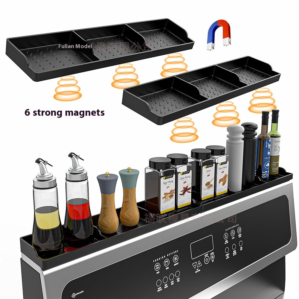 Magnetic Multi-Section Kitchen Storage Rack product detail
