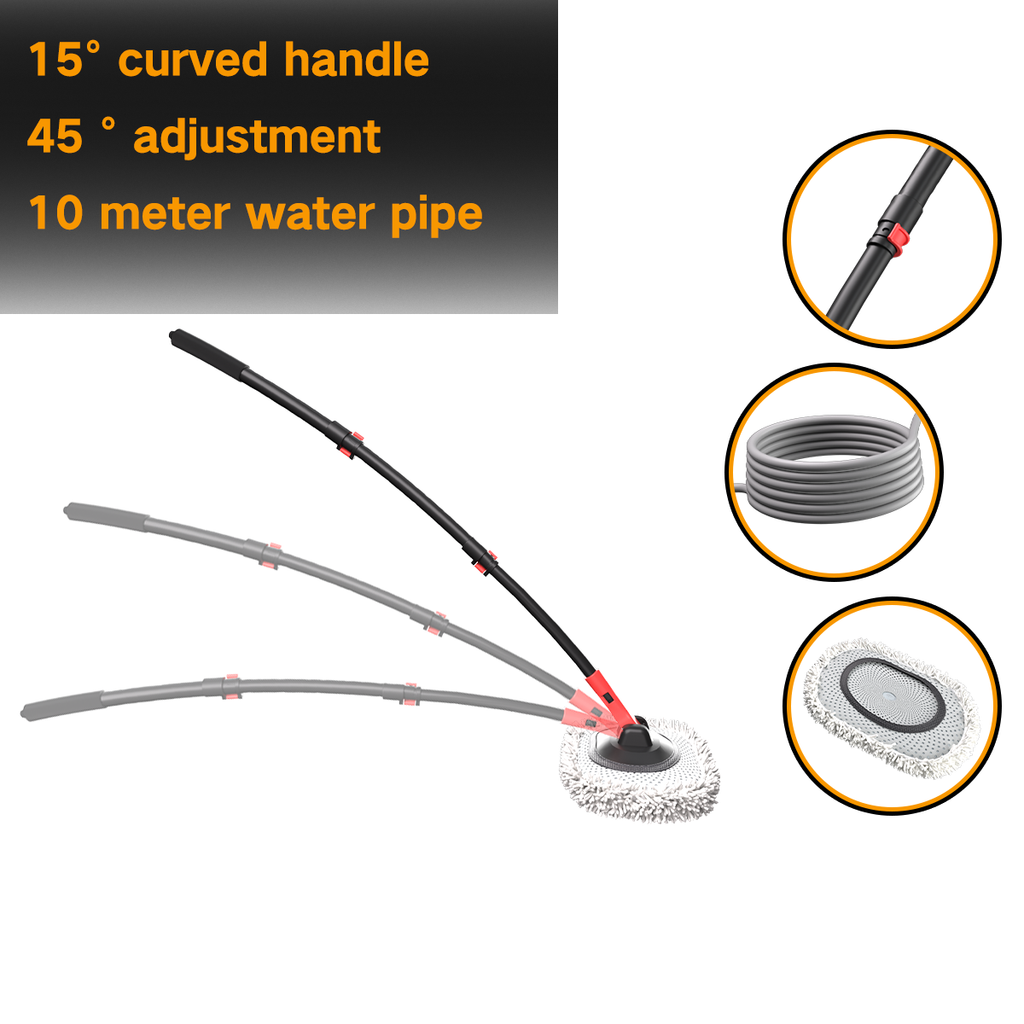 41-Inch Water-Fed Car Wash Mop with 10m Hose product detail 4
