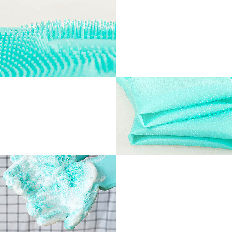 Silicone Pet Grooming Glove Brush product detail