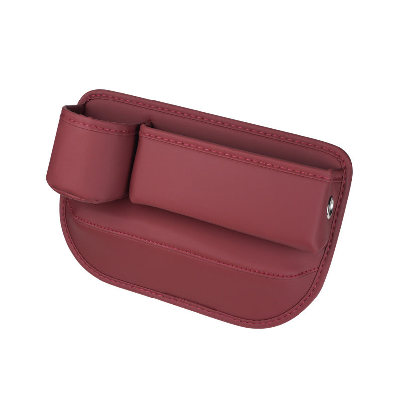 Car Seat Gap Organizer for Phone Keys and Sunglasses - Red Driver Seat