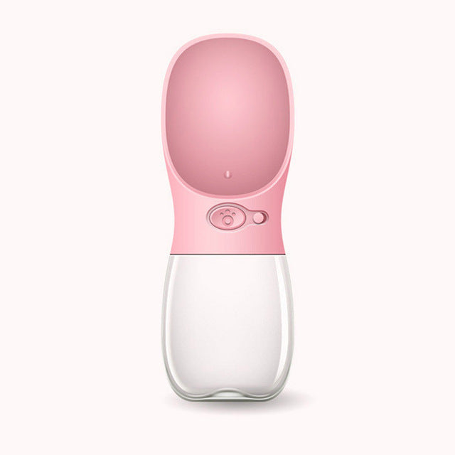 350ml Portable Pet Water Bottle with Filter - Blue product detail