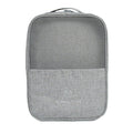 Gray Waterproof Travel Shoe Organizer Bag