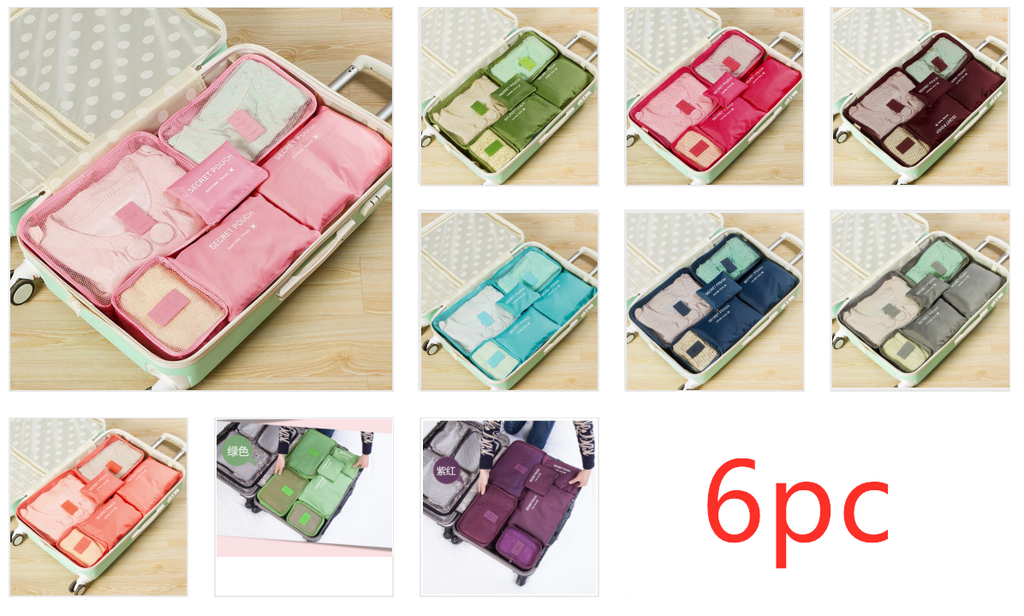Waterproof Nylon Travel Packing Cube Organizer Bag product detail