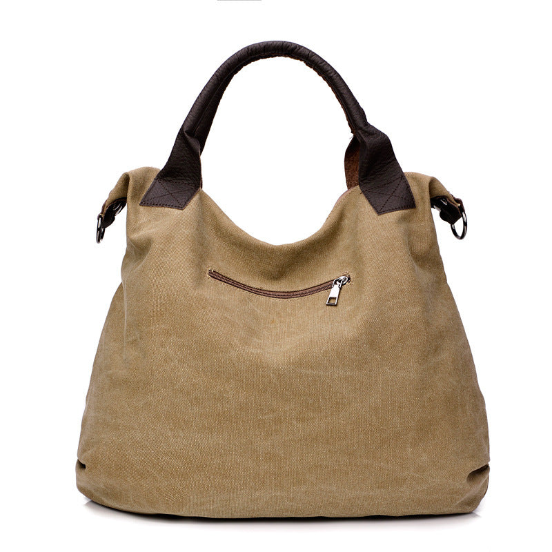 Vintage Canvas Shoulder Crossbody Bag for Women product detail