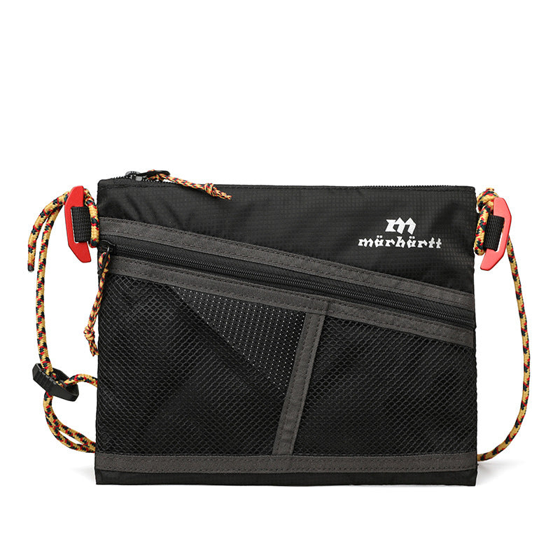 Casual Men's Crossbody Bag, Black product detail