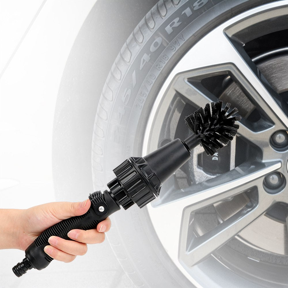 Water-Driven Handheld Rotating Cleaning Brush product detail