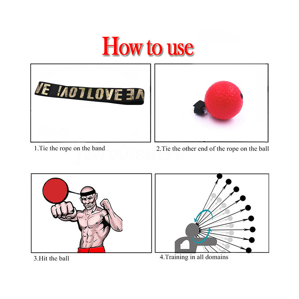 Boxing Reflex Speed Ball Trainer product detail