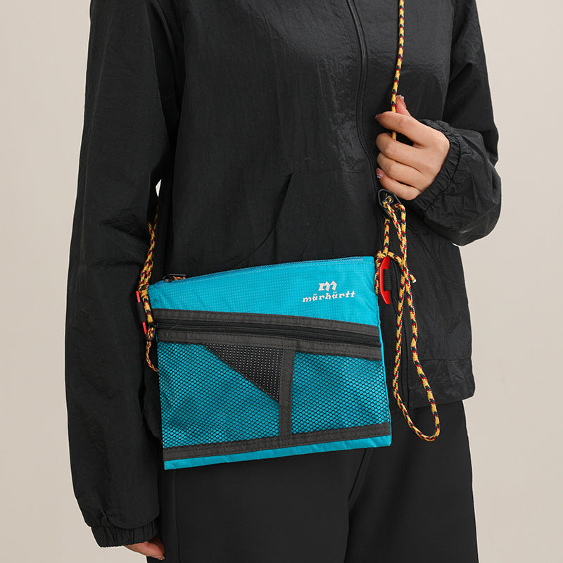 Casual Men's Crossbody Bag, Black product detail