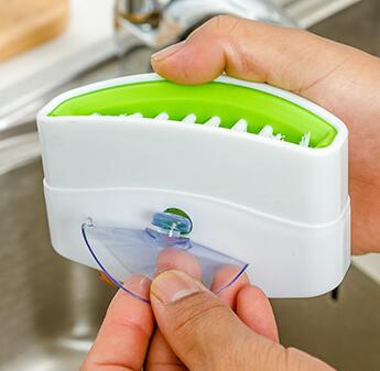 Suction Cup Kitchen Cleaning Brush product detail