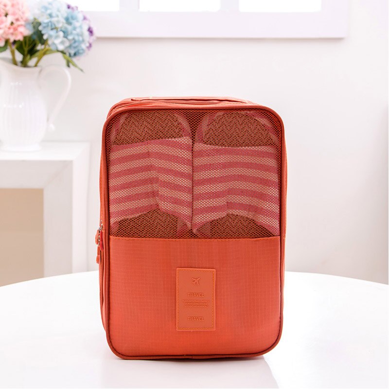 Light Gray Travel Shoe Storage Bag product detail