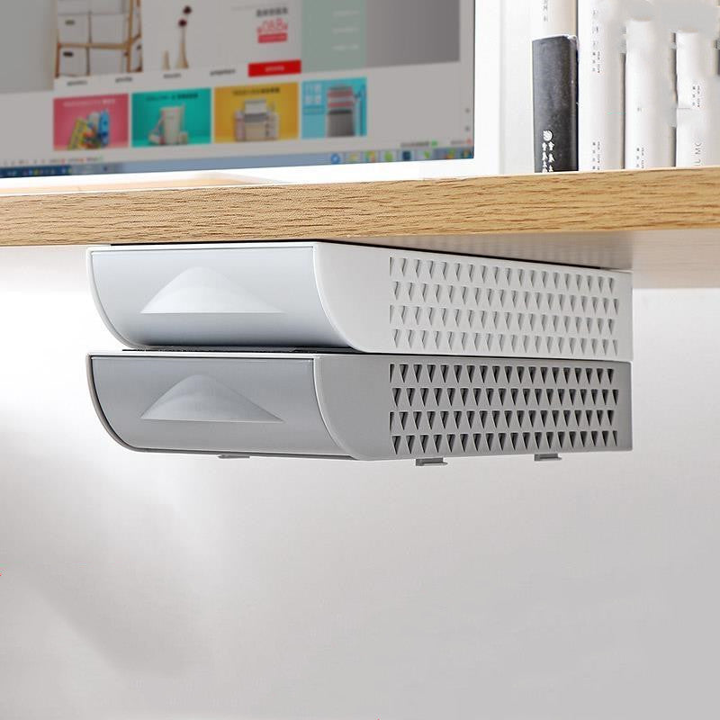 Stackable Hidden Under-Desk Drawer Organizer product detail