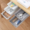 Stackable Hidden Under-Desk Drawer Organizer