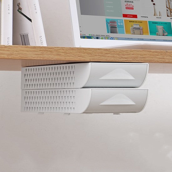 Stackable Hidden Under-Desk Drawer Organizer product detail
