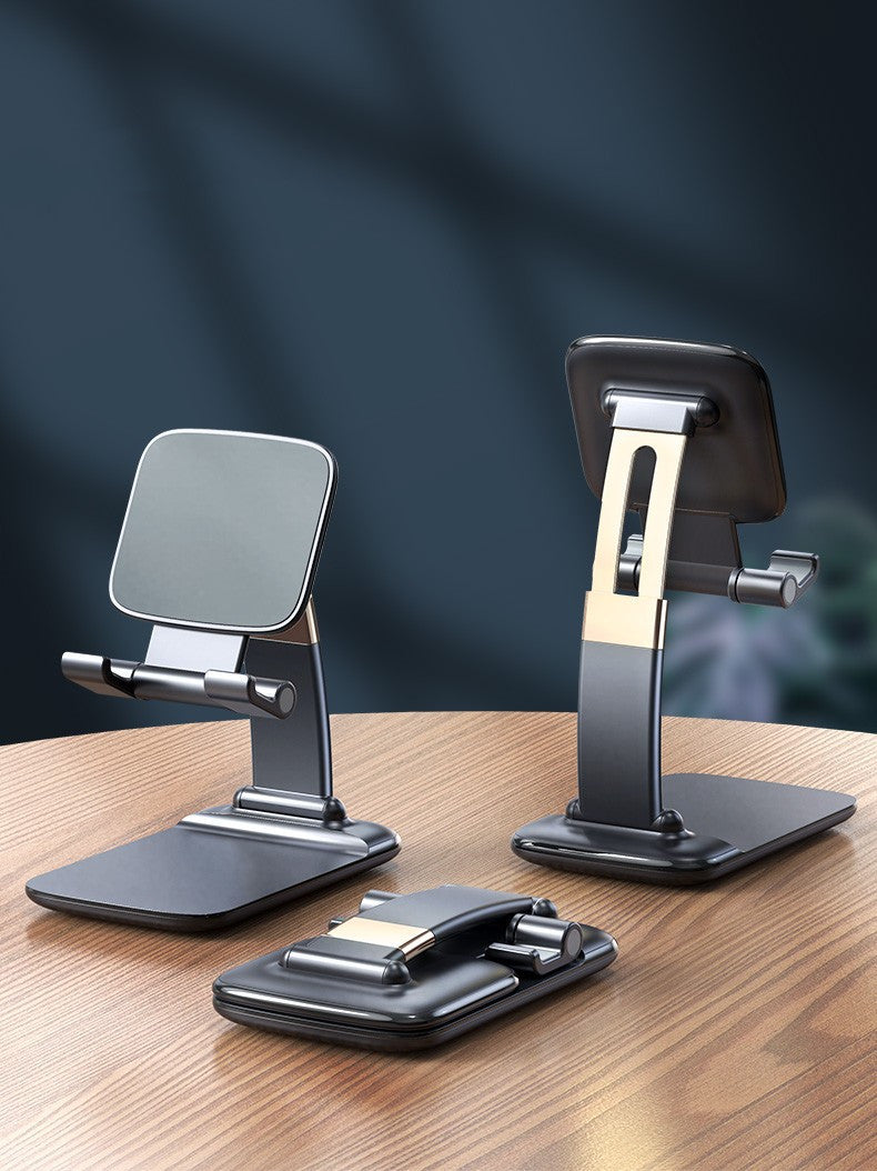 Adjustable Desktop Phone and Tablet Stand, Black