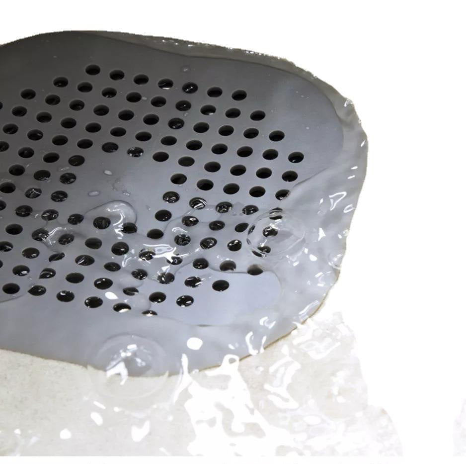 Silicone Sink Hair Catcher and Drain Strainer Gray product detail