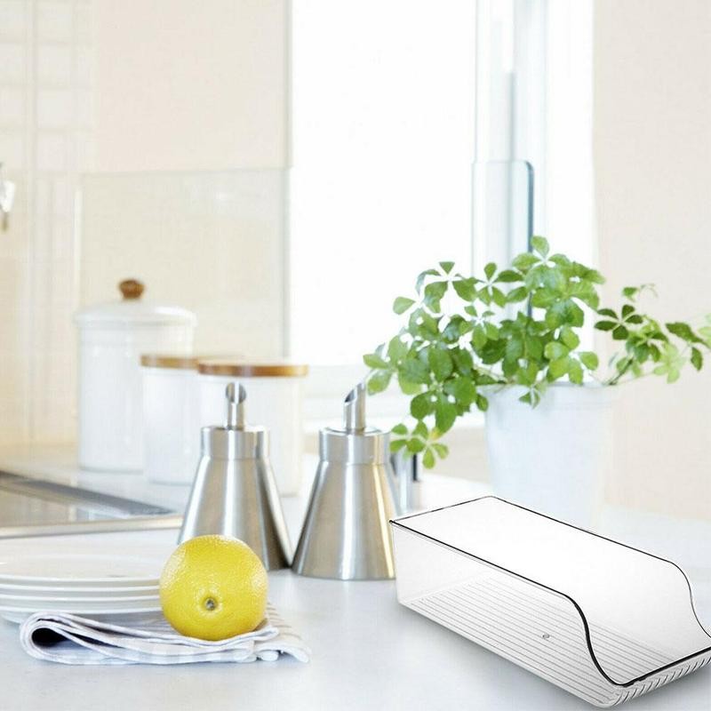 Clear Refrigerator Beverage Can Organizer product detail