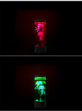 LED Jellyfish Aquarium Night Light, Black