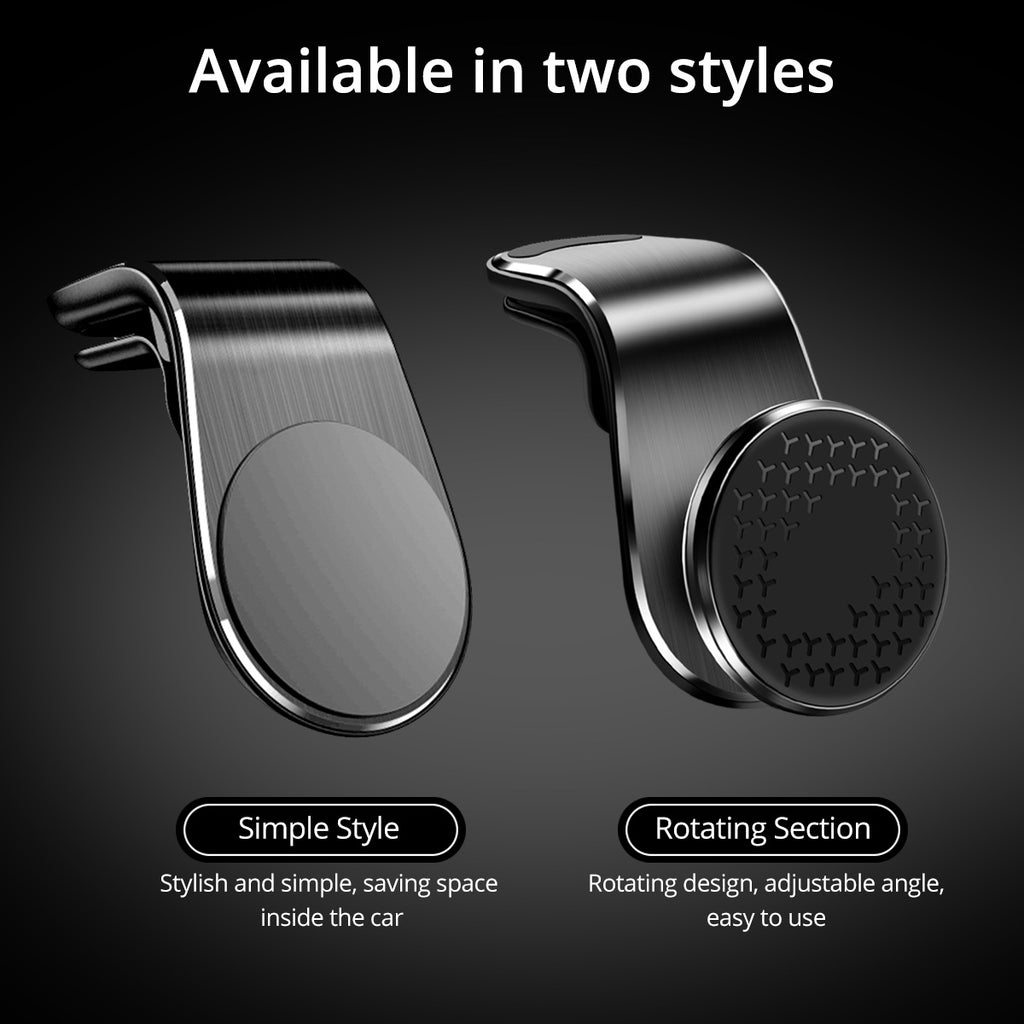 Magnetic Car Air Vent Phone Holder, Black product detail