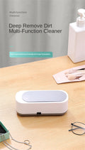 Compact Ultrasonic Jewelry and Eyeglass Cleaner