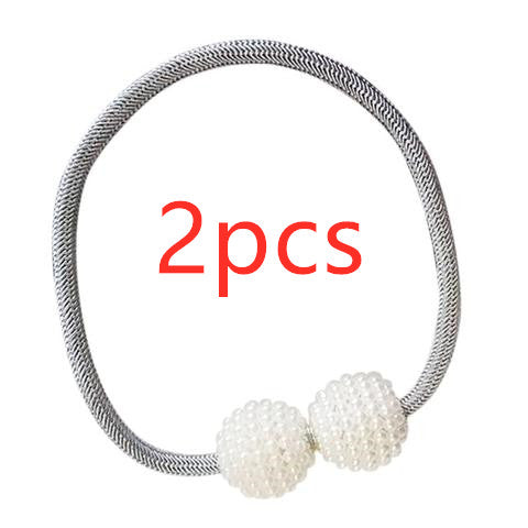 Magnetic Pearl Curtain Tieback