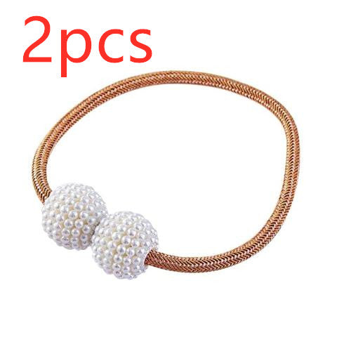 Magnetic Pearl Curtain Tieback product detail