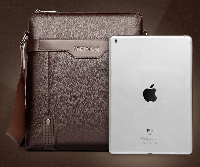 Men's PU Leather Messenger Bag product detail