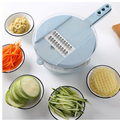 8-in-1 Mandoline Vegetable Slicer with Strainer