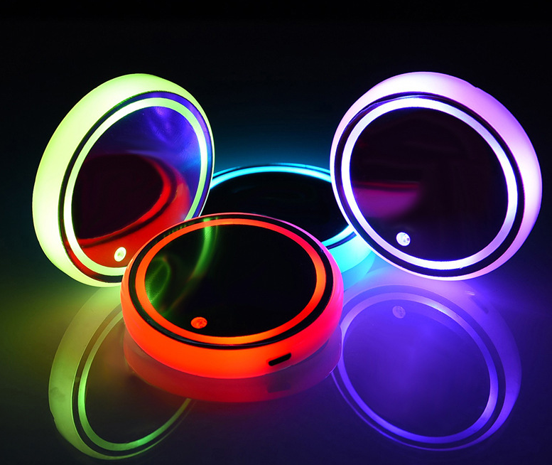 LED Light-Up Car Cup Holder Coaster product detail