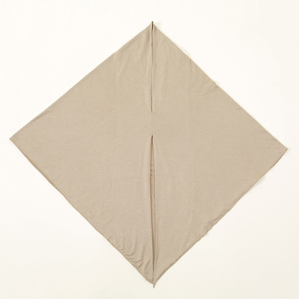 Women's Elastic Ethnic Headscarf, Dark Coffee, 68 cm product detail