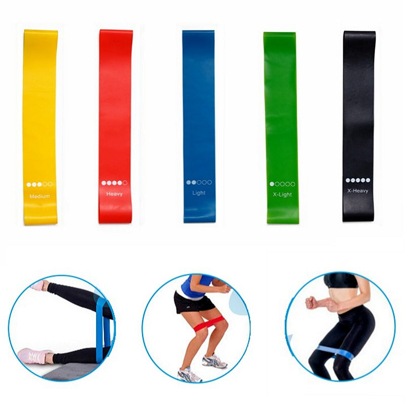 5-Color Resistance Band Set product detail