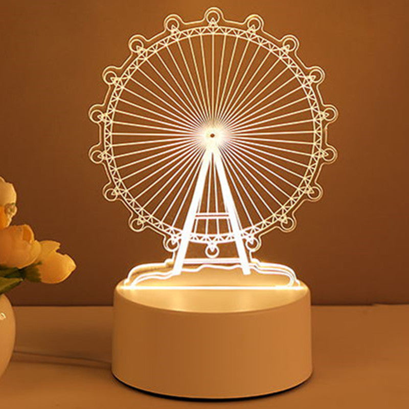 3D Acrylic USB LED Night Light