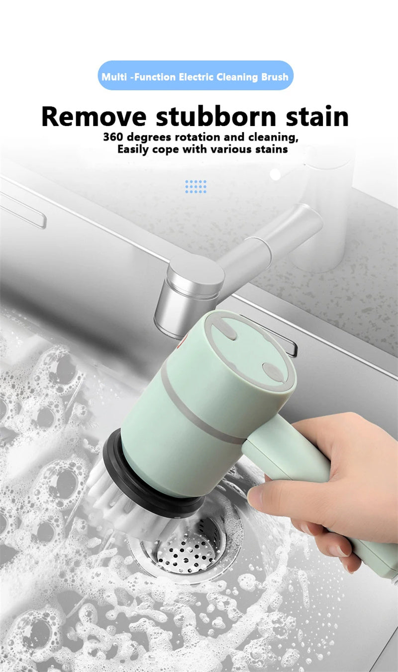 Rechargeable Electric Spin Cleaning Brush product detail