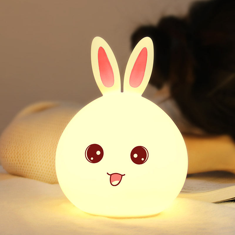 Rabbit Silicone Touch Night Light product detail