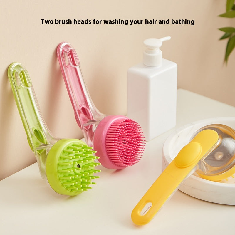 Long Handle Pet Bath Brush for Dogs and Cats product detail