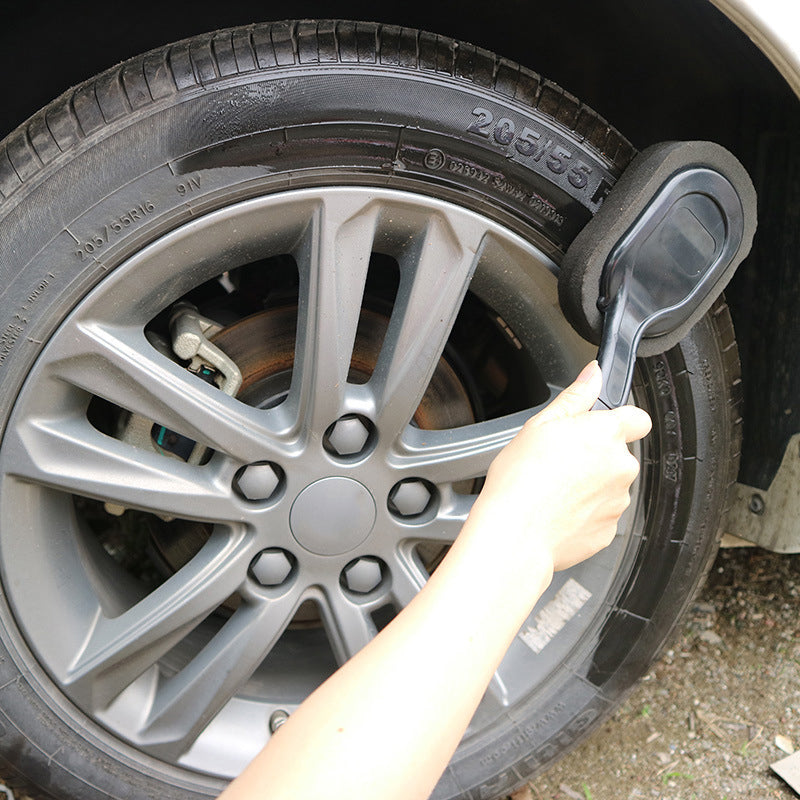 Long-Handle Tire Dressing Applicator Brush