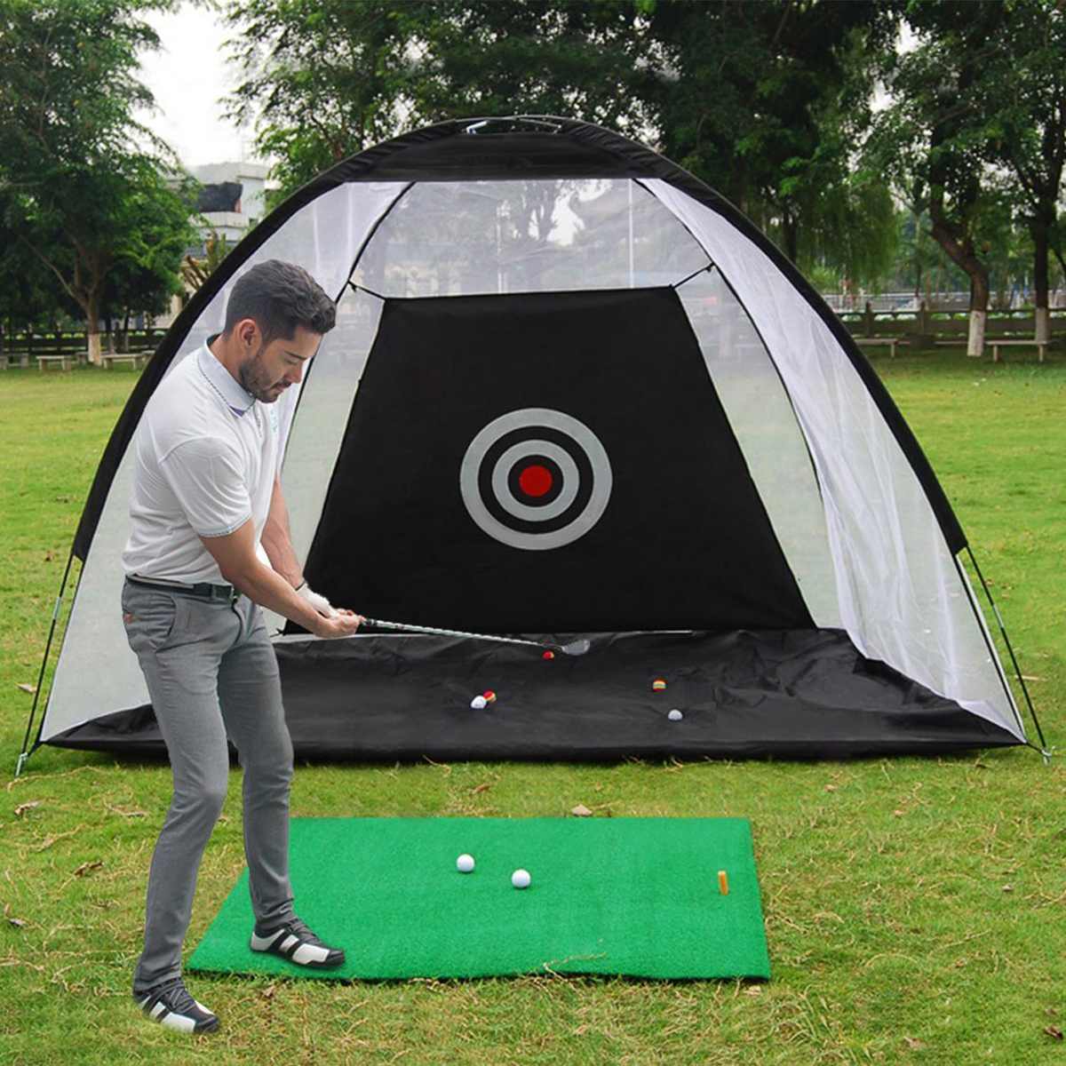 Outdoor Golf Practice Hitting Net, 1 m