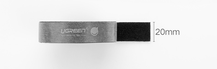 5m Reusable Hook-and-Loop Cable Management Roll product detail
