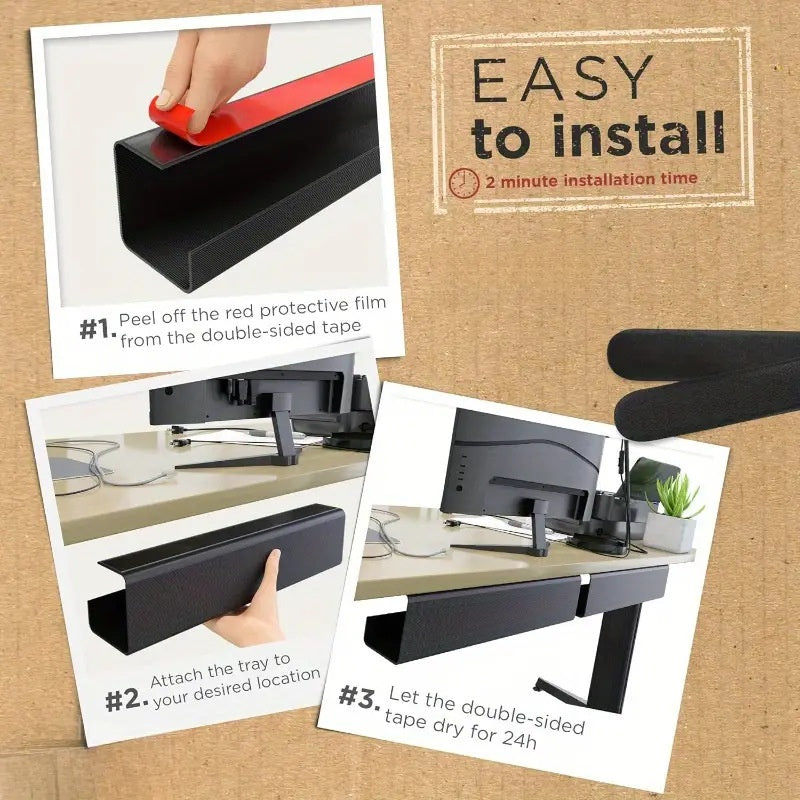 Under-Desk Cable Management Tray product detail