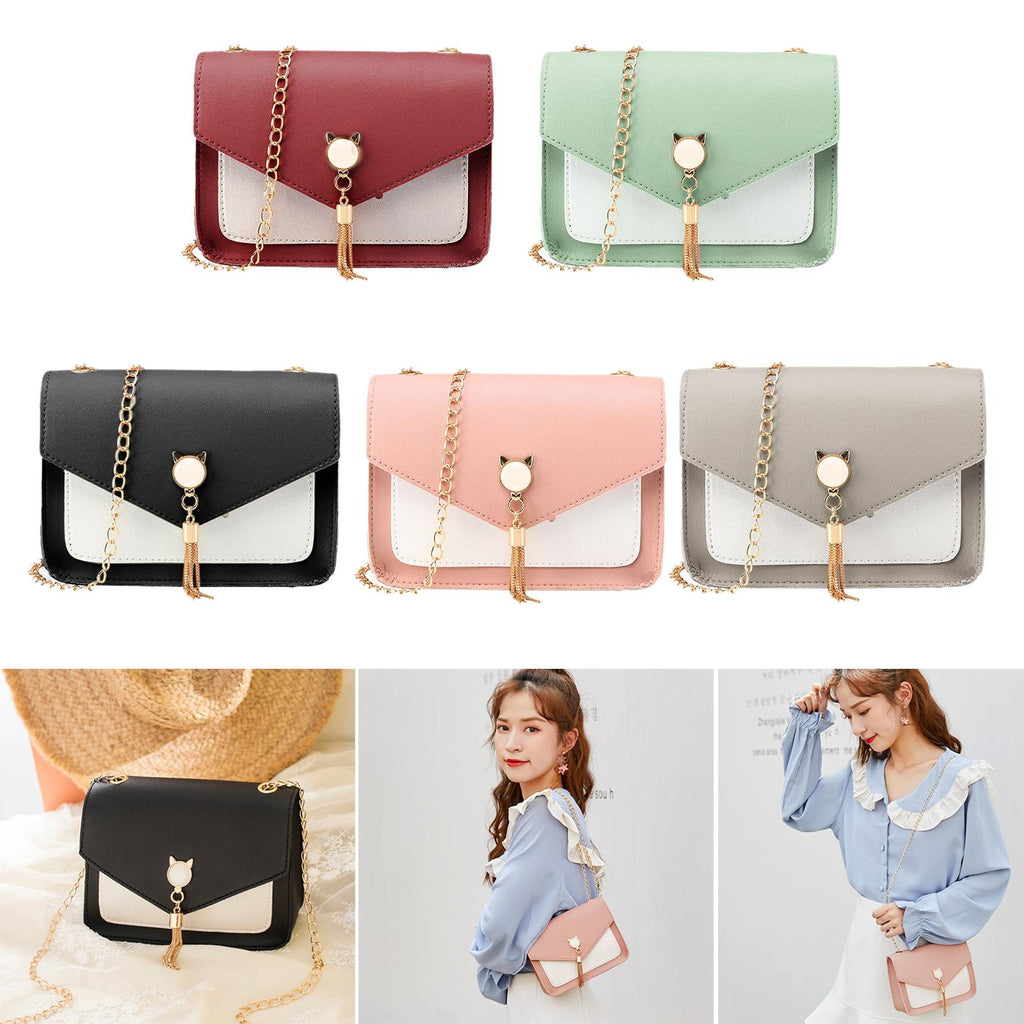 Cat Tassel Small Crossbody Bag product detail