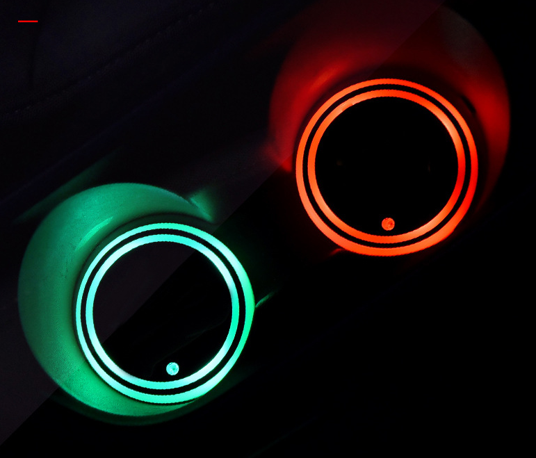 LED Light-Up Car Cup Holder Coaster product detail