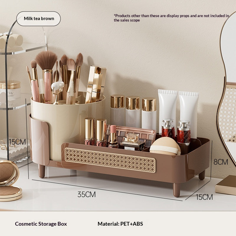 Rotating Desktop Makeup and Cosmetic Organizer product detail