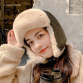 Knitted Windproof Winter Hat, Black