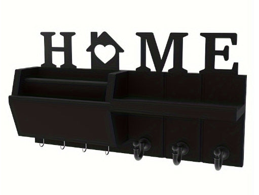 Wall-Mounted Wood Key Holder product detail