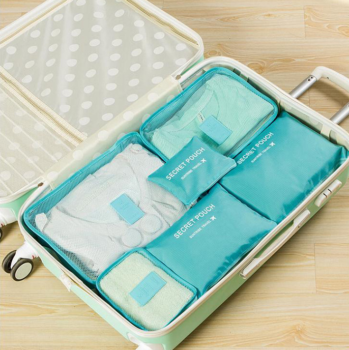 Waterproof Nylon Travel Packing Cube Organizer Bag product detail