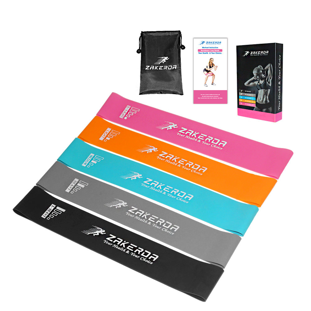 5-Color Resistance Band Set product detail