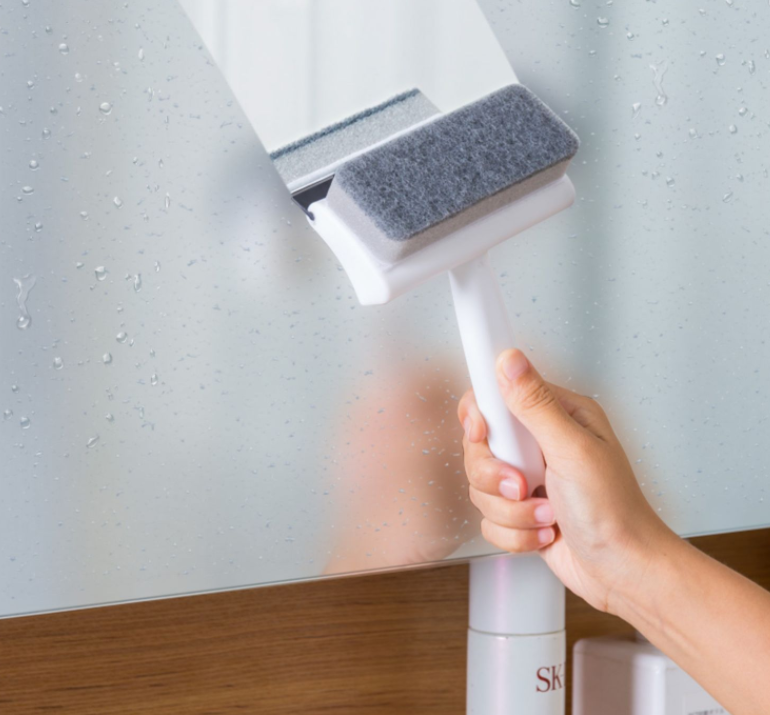 Bathroom Mirror and Wall Cleaning Brush