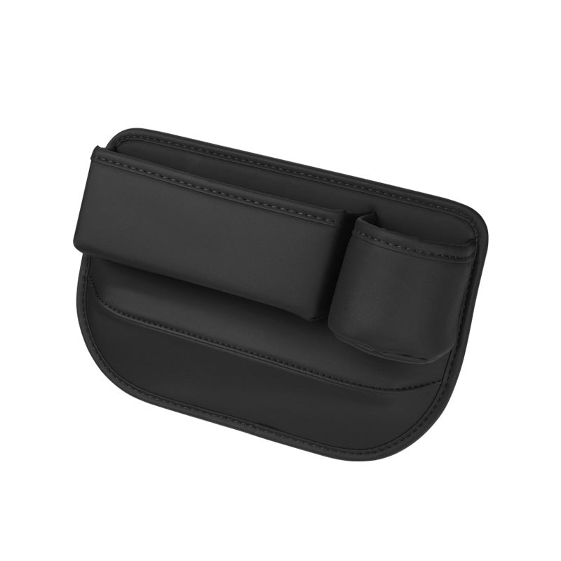 Car Seat Gap Organizer for Phone Keys and Sunglasses - Black Passenger Seat