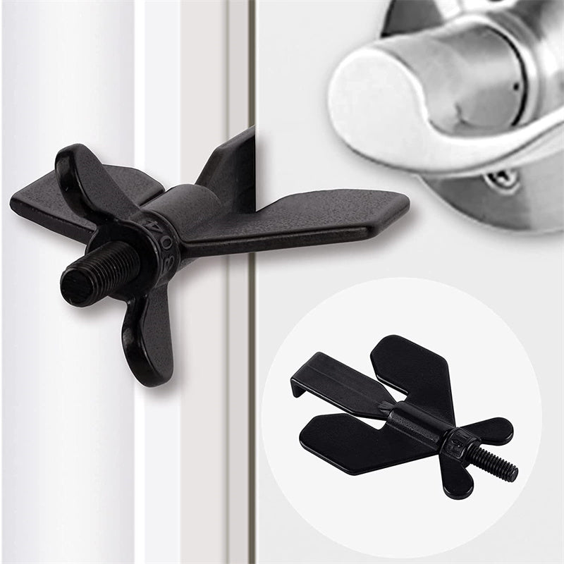 Portable Travel Door Security Lock - Black product detail